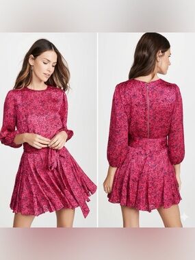 Alice + Olivia Mina Mini Dress Size 8